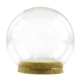 thumbnail image 4 of GUOOL Clear Display Dome with Base Home Decoration Crafts Dustproof Stand Glass Cloche 10cmx10cmx10cm, 4 of 6
