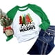 thumbnail image 2 of Camisas Navideñas Para Mujer, Camisetas de Manga Larga, Regalo de Temporada Navideña, Blusa Con Costuras A Juego Para Mujer Odeerbi  ODB205557, 2 of 7