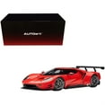 thumbnail image 2 of Ford GT Le Mans Plain Color Version Red 1/18 Model Car by Autoart, 2 of 2
