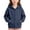 Navy, variant on Cethrio Girls Cotton Zip up Hoodies Size 10-12, Long Sleeve Outdoor Lightweight Casual Fall Jackets with Pockets Pink