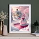 thumbnail image 3 of Pintura de diamantes 5D DIY, paisaje de Casa de muñeco de nieve de Navidad, punto de cruz, bordado de diamantes, mosaico romántico, Luna rosa, diamantes de imitación W1, 3 of 4
