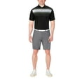 thumbnail image 2 of Ben Hogan Men's and Big Men’s Digital Ombre Chest Print Short Sleeve Golf Polo Shirt, up to Size 5XL, 2 of 5