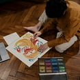 thumbnail image 6 of Phoenix Stencil for Painting 11.8x11.8inch Reusable Phoenix Bird Stencil Firebird Drawing Template Firebird Airbrush Stencil for Painting on Wood Floor Furniture Wall and Paper, 6 of 9