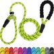 thumbnail image 1 of Reflective Sliding Leash, Training Rope Leash for Large Dogs, 12mm x 180cm, Green, 1 of 4