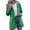Green, variant on Husipze Womens Rain Jacket with Hood Outdoor Waterproof Long Trench Coat Lightweight Casual Hiking Raincoat Plus Size Windbreaker White XL