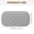 thumbnail image 2 of FELTECHELECTR 1Pack Fabric Wrist Support for Work and Study Grey 5.3x2.9x0.7in, 2 of 8