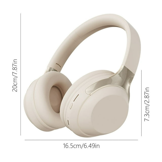 Haut-parleurs Bluetooth Sans Fil, Casque Sans Fil Casque Bluetooth Casque Casque pour Parler Casque de Très Bonne Qualité Réduction du Bruit Faible Latence Longue Durée de Vie