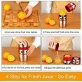 thumbnail image 3 of Juicer Squeezer, Manual Citrus Press and Orange Squeezer - Metal Lemon Squeezer, Manual Hand Juicer, 3 of 5