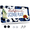 Anemone Flowers, variant on Idyllic Torii and Moon Funny Personalized License Plate Rust-proof Stainless Steel Metal License Plate Suitable For Men And Women 12.2" x 6.2"