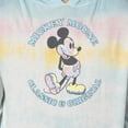 thumbnail image 2 of Disney Men's Mickey Mouse Classic Original Tie-Dye Long Sleeve Hooded Shirt, 2 of 7