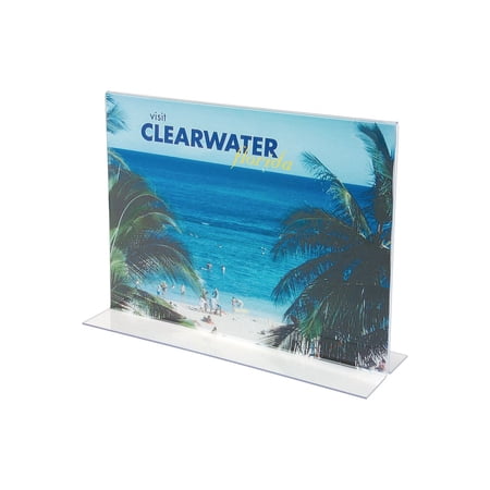 Box of 12 Staples Horizontal Stand-Up Sign Holder 11 W x 28185