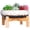 White, variant on GYA Succulent Pots - 10 Inch Large Ceramic Bonsai Pots with Drainage Stand for Indoor Plants Shallow Planters Decorative Cactus Flower Plant Container Bowl