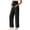 Black, variant on ZVNAΖH Women's Maternity Yoga Pants, High Waist Over Bump Wide Leg Pants, Stretch Pregnancy Trousers with Pockets for Spring Summer