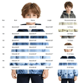 thumbnail image 5 of Boys Rain Jacket Kid Lightweight Windbreaker Jacket Gradient Waterproof Hooded Raincoat Outdoor Full Zip Coats for Boys Girls, 5 of 9