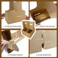 thumbnail image 4 of Soporte para bebidas de café UrbanRoots, 50 unidades con asa, 2 o 4 tazas, 4 of 7