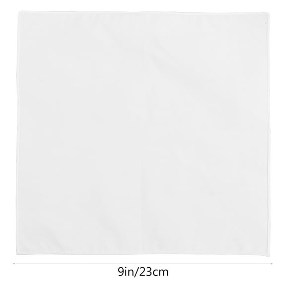 BESTYASH White Cotton Handkerchief for Men, Soft Pocket Towel, Daily Use, 1 Piece, and Absorbent