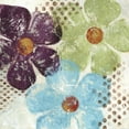 thumbnail image 2 of Brey 15x15 White Modern Wood Framed Museum Art Print Titled - Floral Textures I, 2 of 4
