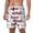 Black, variant on Retro Train pattern Mens Swim Trunks with Compression Liner Stretch Beach Shorts Quick Dry with Zipper Pockets No-Chafing Board Shorts-Small