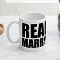 thumbnail image 4 of CafePress - Real Men Marry Nurses - 11 oz Ceramic Mug - Novelty Coffee Tea Cup, 4 of 6