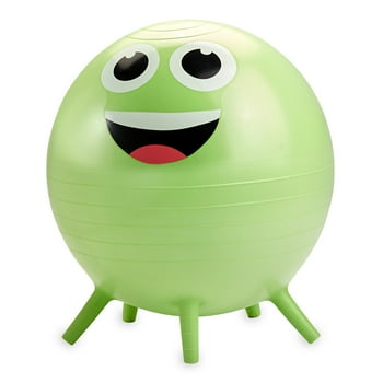Kisium Stay-N-Play Ball, Green Smiley