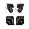 thumbnail image 2 of Cergrey 2 Pcs Roues de Remplacement Universelles pour Valise de Voyage, 2 of 8