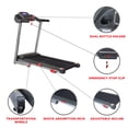 thumbnail image 4 of Sunny Health & Fitness Electric Treadmill with Manual Incline and USB Charging Function - SF-T7860, 4 of 10