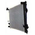 thumbnail image 3 of Radiator Kit 2.4L/3.3L/3.8L Engines Aluminum Core Plastic Tank includes Coolant Reservoir Replacement for 2006 Hyundai Sonata GL 4 Cyl 2.4L, 3 of 3