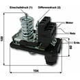 thumbnail image 4 of Pressostat SK-9 230V 1-phase pour Pompe de Puits de Pompe Domestique, 4 of 5