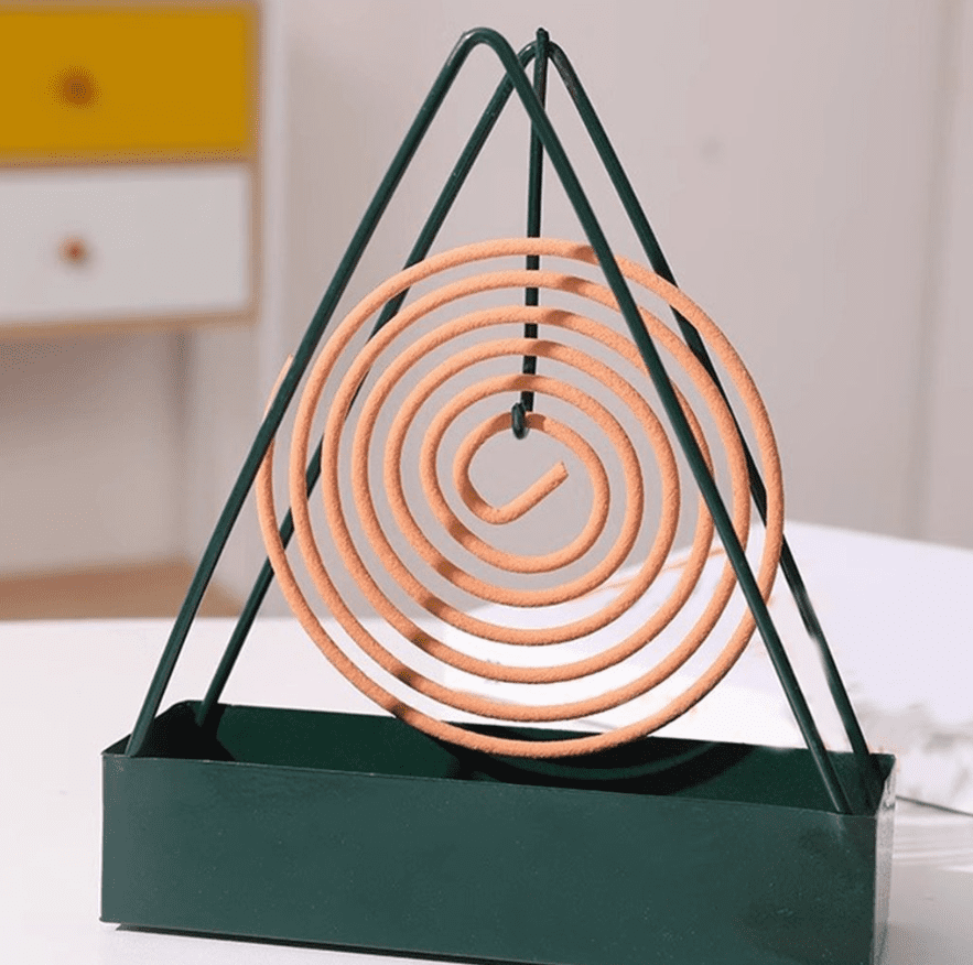 Metal Spiral Mosquito Coil Holder Hanging Incense Burner Rack