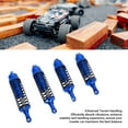 thumbnail image 3 of RC  Set, High Strength Front Rear Oil Filled Damper Linear Damping for Slash 4x4 1/10 Crawler Car, 3 of 7