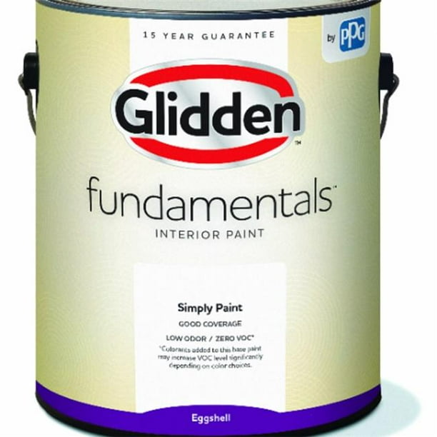 PPG Glidden GLFIN20MB01 Fundamental Interior Latex Eggshell Midtone