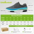 thumbnail image 6 of OrthoComfoot Mens Fashion Sneakers with Arch Support, Comfortable Outdoor Dress Oxford for Plantar Fasciitis, Causal Orthopedic Genuine Leather Walking Shoes for Heel Foot Pain Relief, 6 of 7