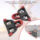thumbnail image 5 of Calas para pedales de ciclismo - Sistema de autobloqueo para bicicletas de montaña y de carretera (rojo), 5 of 10