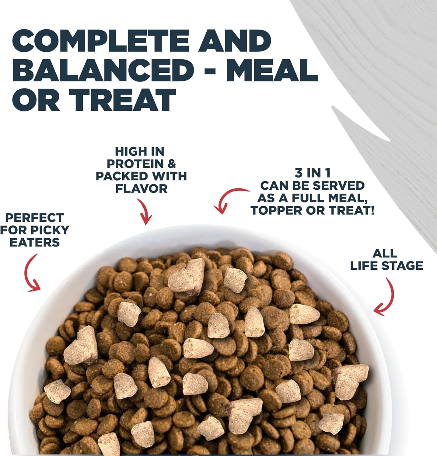 Blackwood Meal Toppers Beef & Sweet Potato Recipe Training Treat & Food Topper for Dogs, 8 oz Bag
