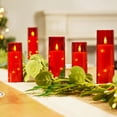 thumbnail image 4 of Guirnalda de luces Homemory con guirnalda de velas sin llama, 12 unidades, 4 of 7