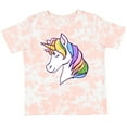 thumbnail image 3 of Inktastic Cute Rainbow Unicorn Boys or Girls Toddler T-Shirt, 3 of 5