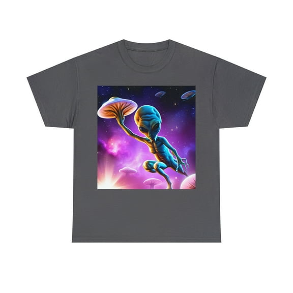 Alein mushroom space