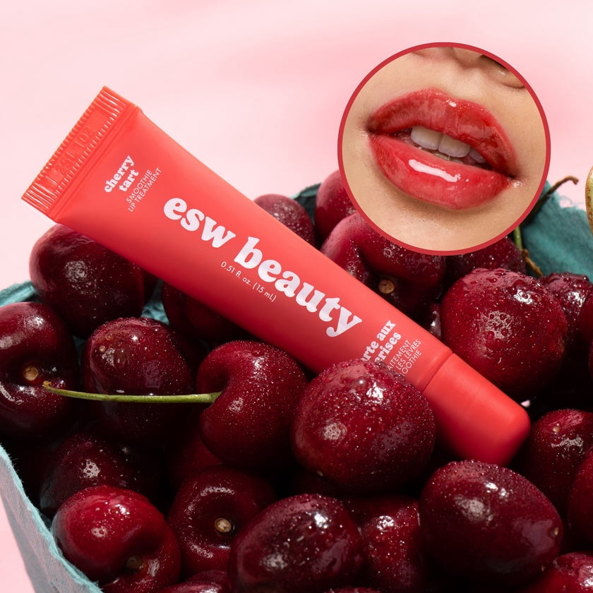 (Pack Of 4) ESW Beauty Treatment Lip Cherry 0.51 Fl Oz