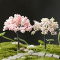 thumbnail image 6 of Mosey Plant Miniature,Plant Miniature Mini Different Shape Plastic Metal Dollhouse Tree Miniature for Home, 6 of 6