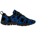 thumbnail image 3 of Customuart Dragon Shoes Mens Running Shoes Blue Sneakers Size 9, 3 of 4