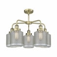 thumbnail image 2 of Innovations Lighting  Edison - 5 Light 24" Stem Hung Chandelier Antique Brass, 2 of 2