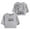 Gray, variant on Yung Kai Merch Flower Moon Star Tour T-Shirt For Women&Girls Midriff Short Sleeve Summer Clothing Vest Tee