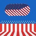 thumbnail image 2 of Goattoy Clearance!Patriotic Party Supplies US Flag Independence Day Party Supplies Set Paper Cup Paper Flag Pulling Disposable Party Supplies, 2 of 7