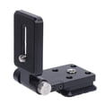 thumbnail image 1 of Foldable L Shaped Quick Release Plate, 1/4in Screw Camera Bracket Horizontal and Vertical Plate Anti Slip  for Photography, 1 of 7