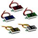 thumbnail image 2 of Módulo de pantalla LED digital en miniatura de 0,36 pulgadas, rojo y azul, CC de 2,5 V a 32 V, CC de 0 a 100 V, voltímetro, medidor de panel para motocicleta y coche, 2 of 5