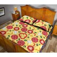 thumbnail image 4 of Juego de cama nórdico con estampado de pizza, tomate y salami, 4 of 5