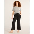 thumbnail image 2 of Joyspun Women’s Knit Wide Leg Sleepwear Pant, Sizes XS-4X, 2 of 8