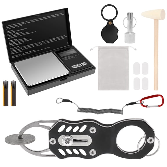 TMWEFUSC Digital Scale 500g Ultra-Precise 0.01g Accuracy Gram Scale for Jewelry, Diamonds, Gold & Silver, Portable Pocket Scale with LCD Display