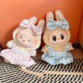 thumbnail image 4 of Lindo conjunto de ropa para muñecas, accesorios y vestido clásico para muñecas Labubu V2 de 17 cm, ropa para niñas, regalo para niñas Labubu Ropa, 4 of 4