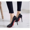 thumbnail image 2 of Women's Bridal Sexy Color Slip On Pointed Toe Stiletto Heels Pump Shoes, 2 of 5